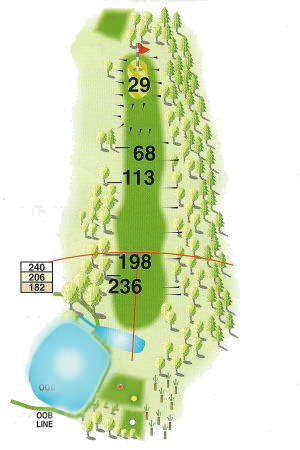 Hole 15 Map